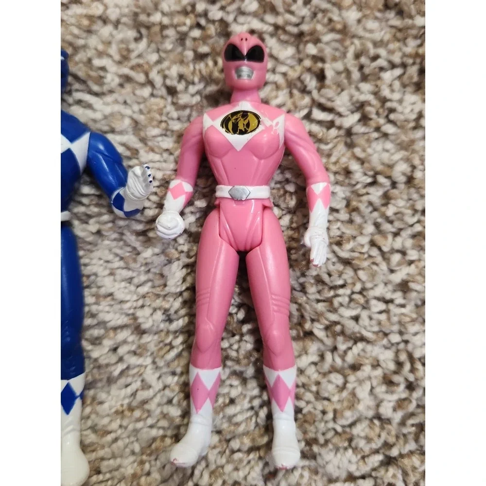 Lot Of 3 1995 Saban Power Ranger Figurines 4-inches